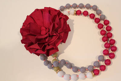 Grosgrain Ribbon Flower