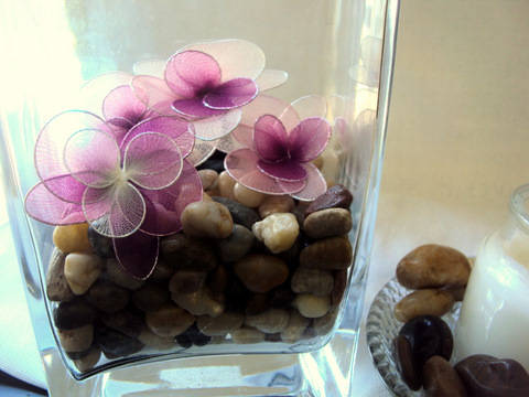 Handmade Nylon Flowers