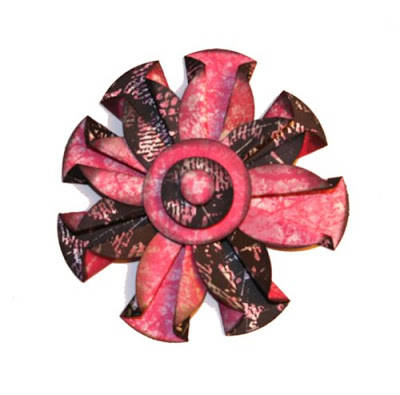 Folded Circle Flower