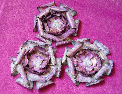 Swirly Fiesta Flower