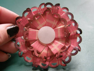 Lace Edge Paper Flower