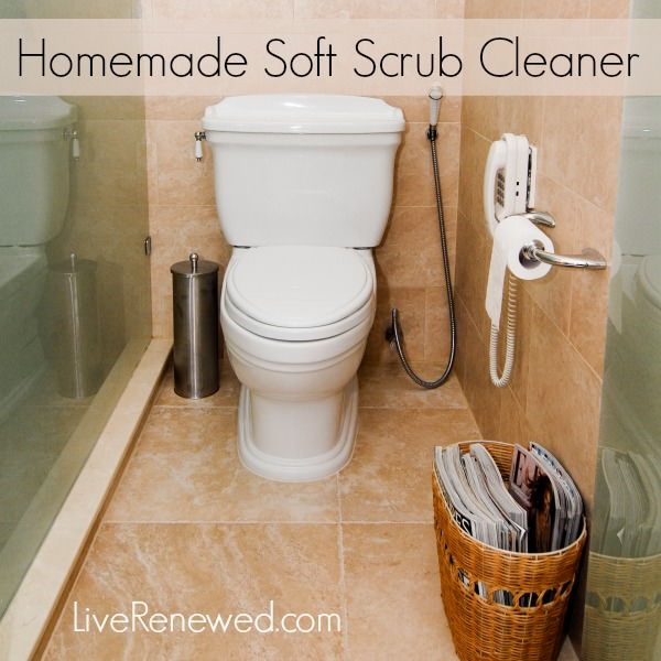 Homemade Soft Scrub