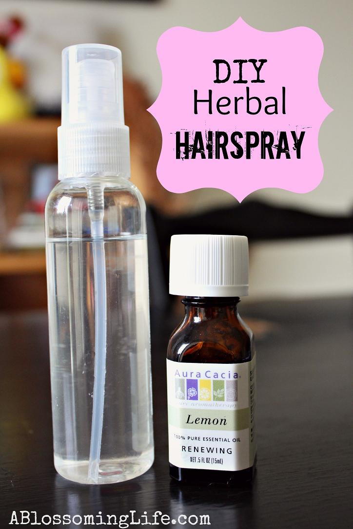 Natural Herbal Hairspray