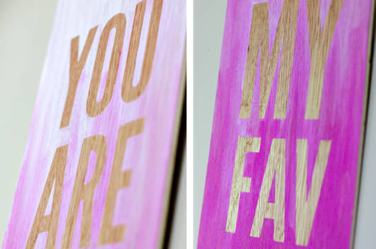 Ombré Quote Wall Art
