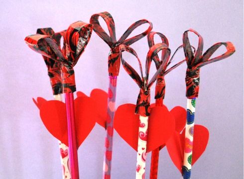 Valentine Pencil Toppers