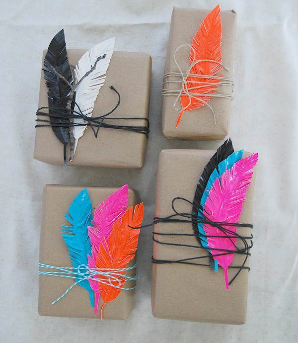 Tape Feathers