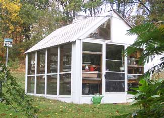 Used Windows or Storm Doors Greenhouse