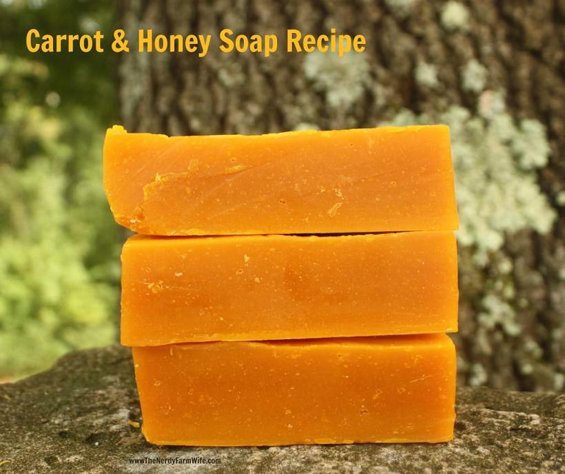 Carrot & Honey Soap