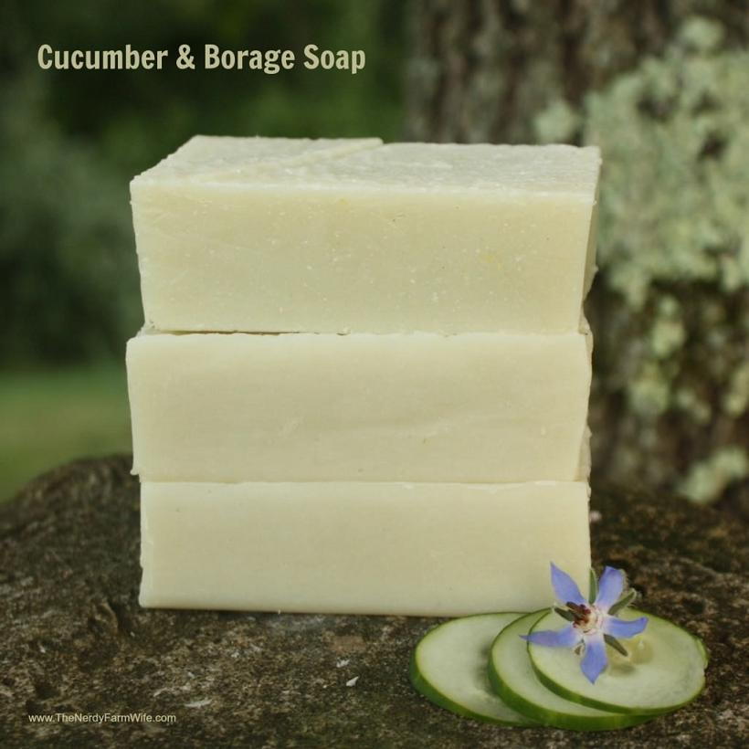 Cucumber Borage Soap