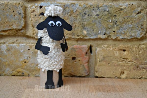 Toilet Paper Roll Shaun the Sheep