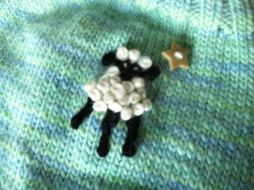 Lamb Embroidery