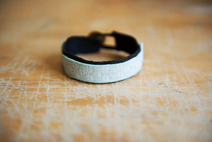 Embroidery Leather Bracelet