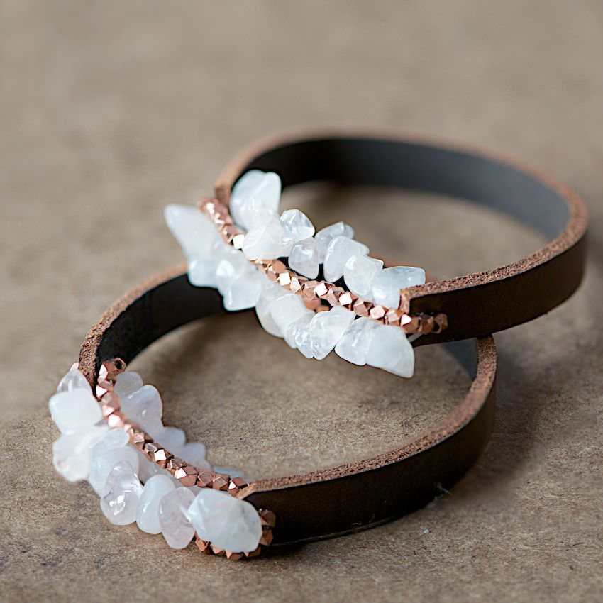 Chunky Leather Bracelet