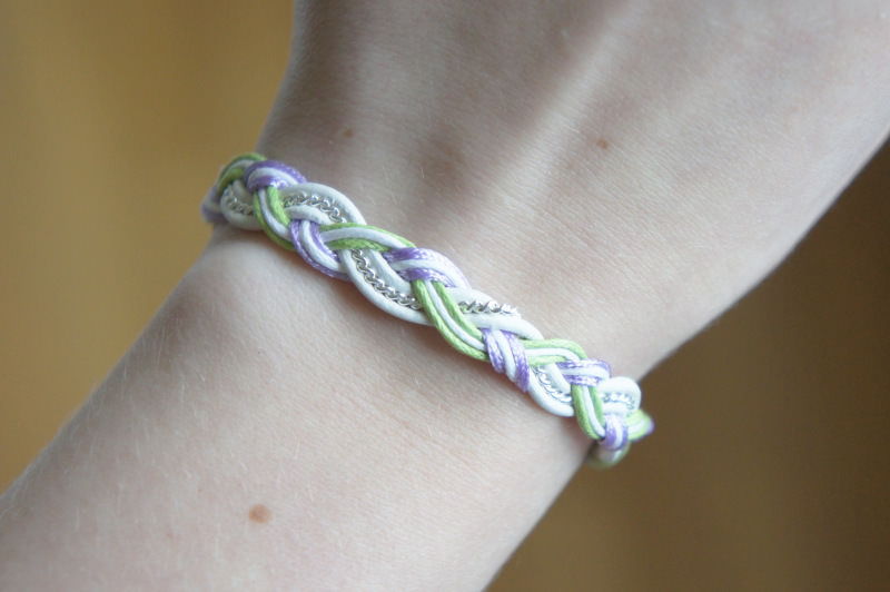 Pastel Braid Bracelet