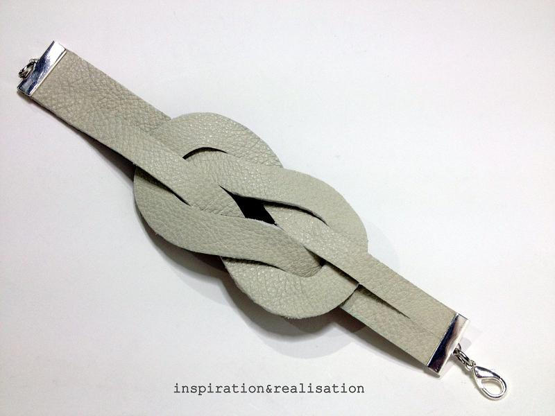 Leather Illusion Knot Cuff