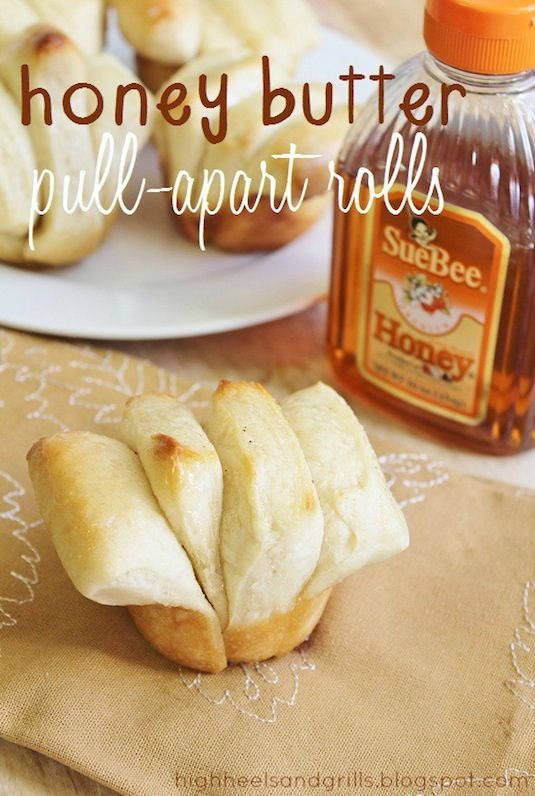 Honey Butter Pull-Apart Rolls