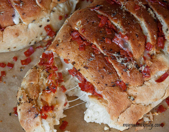 Pull Apart Pizza Bread