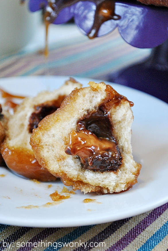 Rolo Stuffed Monkey Bread