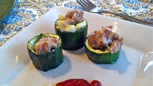 Zucchini Pizza Cups