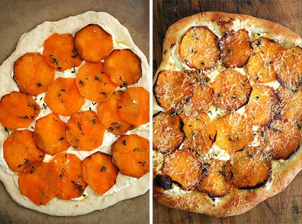 Butternut Squash and Crispy Sage Pizza
