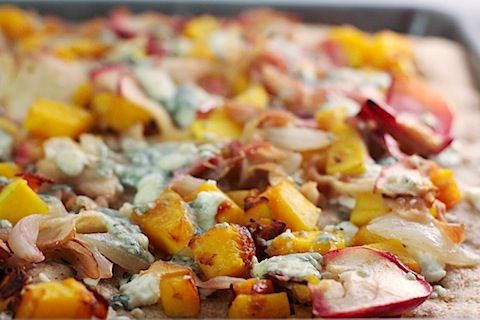 Butternut Squash and Apple Pizza