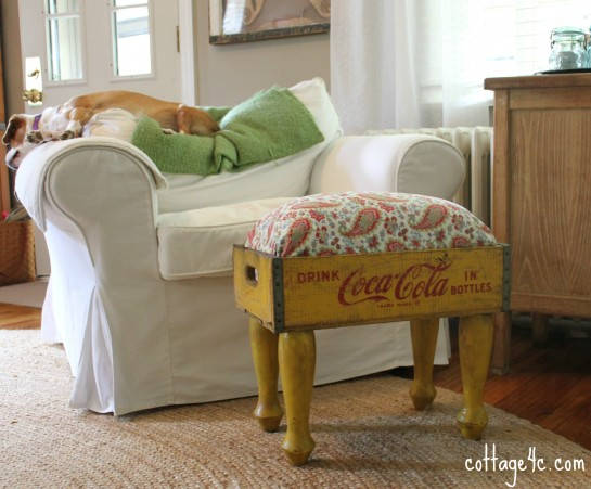Soda Crate Footstool