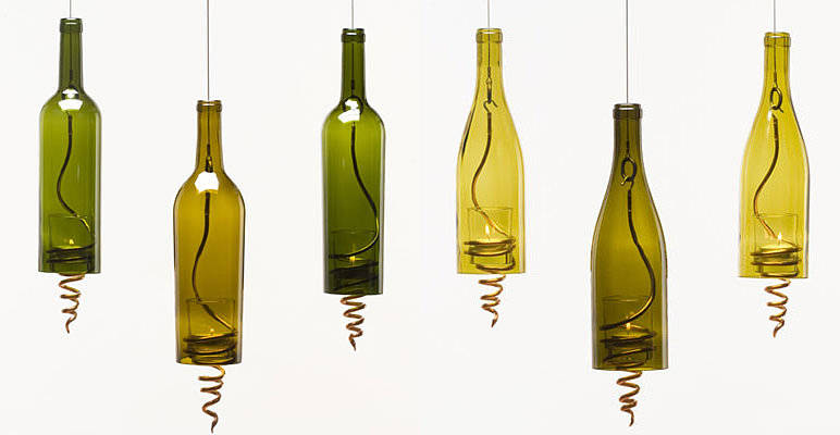 Wine Bottle Lamps