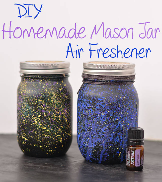 Homemade Mason Jar Air Freshener