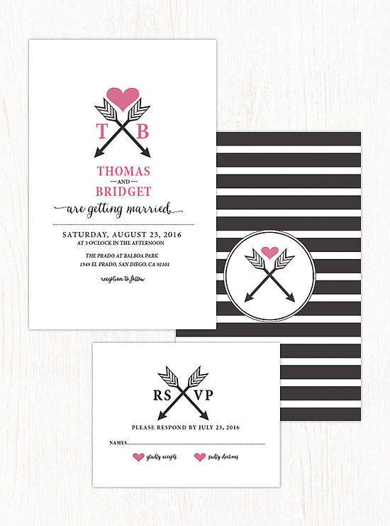 Arrow-Heart Monogram