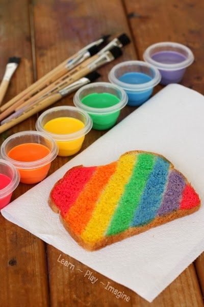 Rainbow Toast