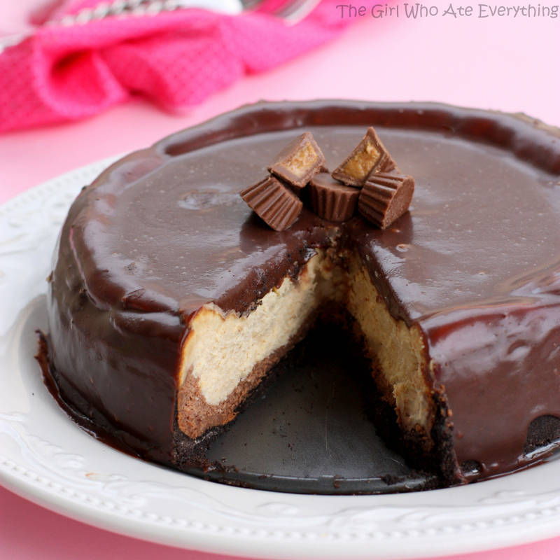 Chocolate Peanut Butter Cheesecake