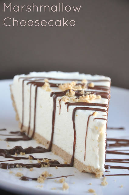 Easy Marshmallow Cheesecake