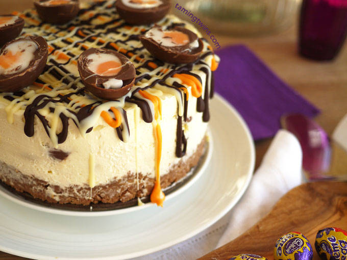 Creme Egg Cheesecake