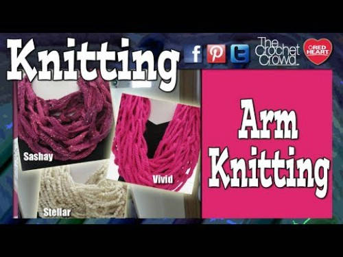 Arm Knit for Left Handed