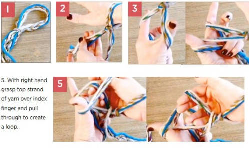 Arm Knitting Instructions