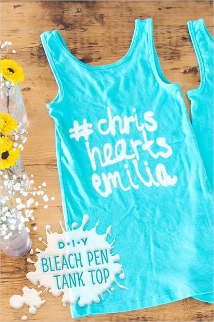 Bleach Pen Tank Top