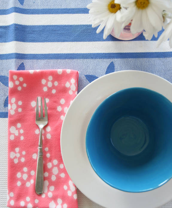 Printed Spring Napkins