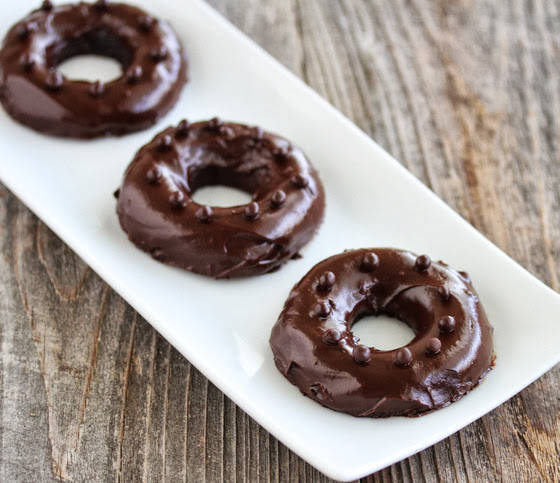 Chocolate Mochi Donuts