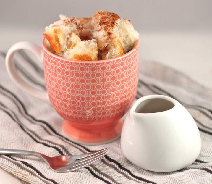 French Toast in A Cup