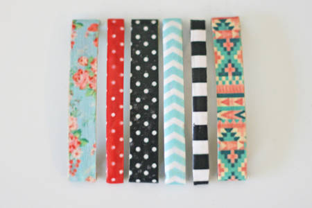 Patterned Hair Clips