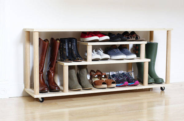 Entryway Shoe Rack