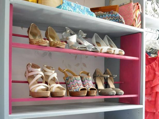 Closet Shoe Rack