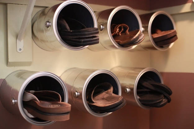 Paint Cans Shoes Organizer