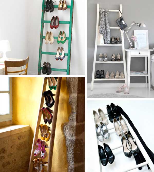 Ladder Shoe Racks