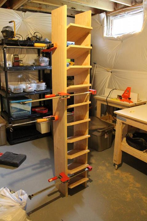 Build a Garage Shoe Organizer