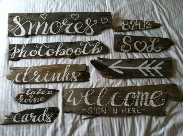 Barnwood Signs