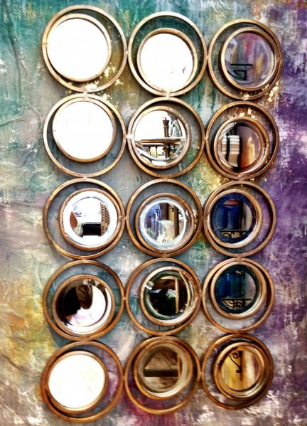 Anthropologie Inspired Circles Mirror