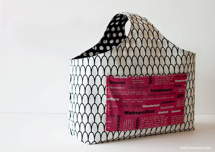 Reversible Box Tote
