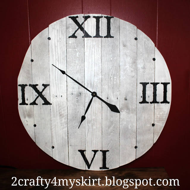 Pallet Wooden Clock