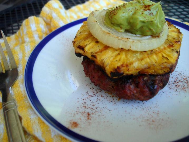Grilled Pineapple Burger